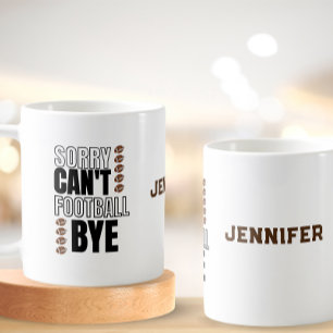 Caneca De Café Futebol engraçado, mãe treinadora, crianças retróg