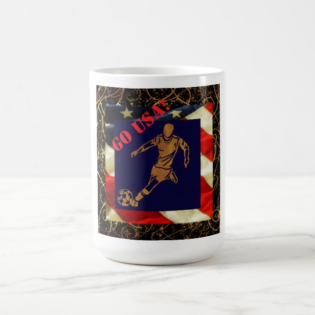 CANECA DE CAFÉ FUTEBOL EUA  (Centro)