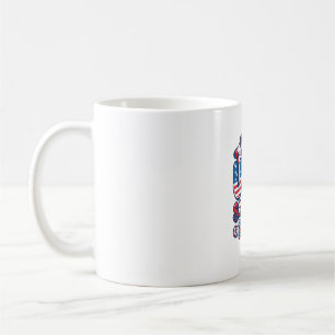 Caneca De Café Futebol EUA 2026 Futebol Negrito Tipografia País
