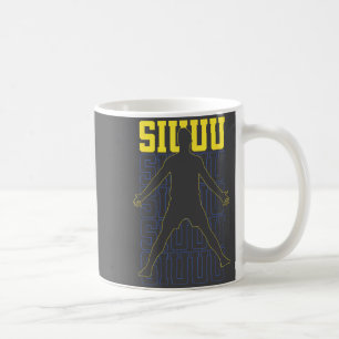 Caneca De Café Futebol Futebol Jogador de Futebol Siuuu