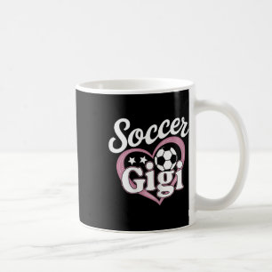 Caneca De Café Futebol Gigi Avó Fofo Coração Futebol Jogador Filh