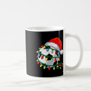 Caneca De Café Futebol Ll Papai Noel Chapéu Homens Mulheres Natal