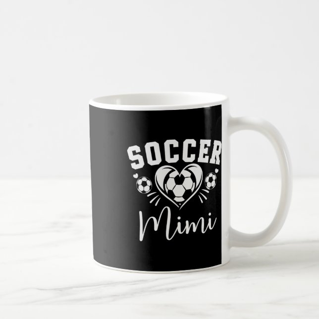 Caneca De Café Futebol Mimi Futebol Coração  (Direita)