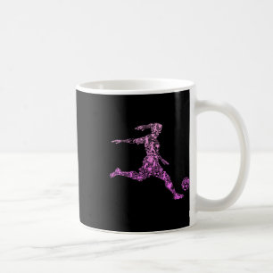 Caneca De Café Futebol Mulher Menina Jogador Juvenil