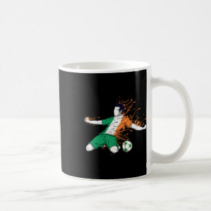 Caneca De Café Futebol Nacional Irlanda - Amor pelo Futebol da Ba