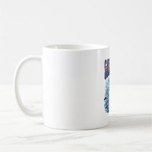 Caneca De Café Futebol Portugal 2026 Futebol Negrito País Tipogra