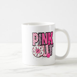Caneca De Café Futebol Rosa Contra a Conscientização do Câncer de