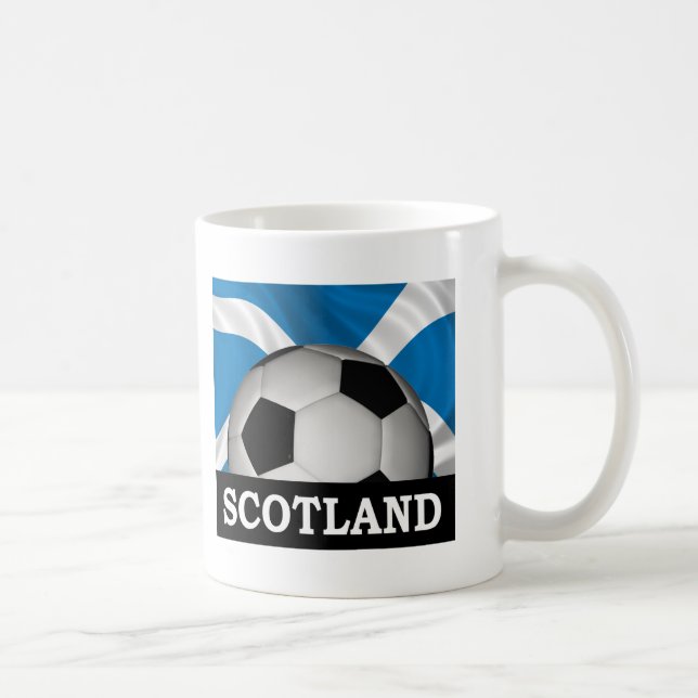 Caneca De Café Futebol Scotland (Direita)