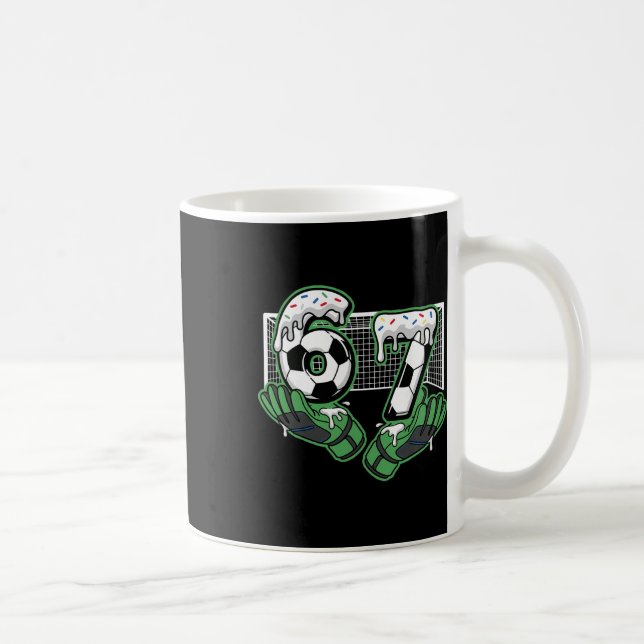 Caneca De Café Futebol Six Seven 67  (Direita)