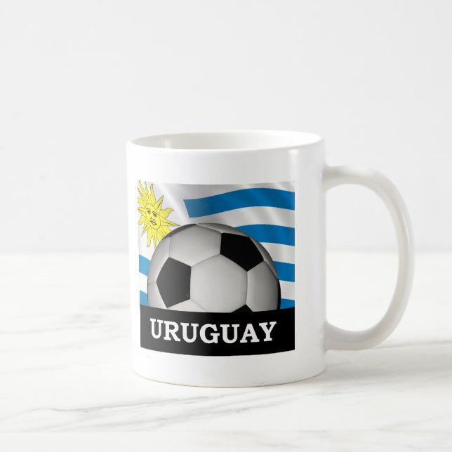 Caneca De Café Futebol Uruguai (Direita)