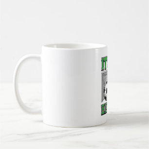 Caneca De Café Futebol Vintage Aniversário de 18 anos