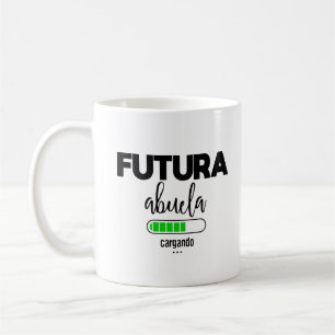 Caneca De Café Futura abuela cargando