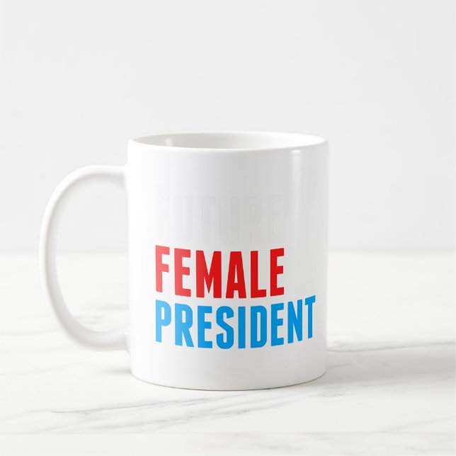 Caneca De Café Futuras mulheres presidenciais (Esquerda)