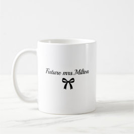 Caneca De Café Future Mrs Mug Engagement Gift For Bride To Be