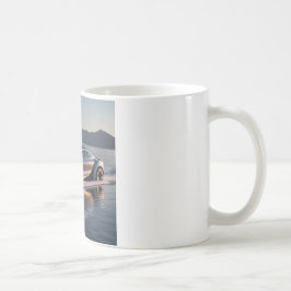 Caneca De Café Futuristic Car