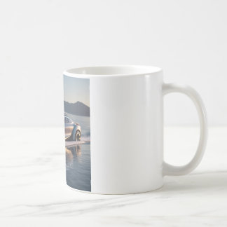 Caneca De Café Futuristic Car