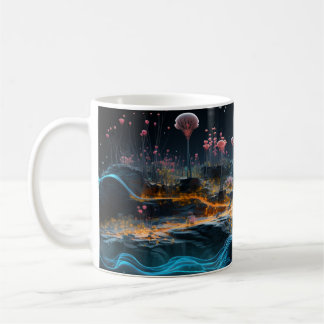 Caneca De Café Futurística