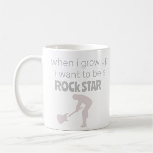 Caneca de Café Futuro Astro do Rock