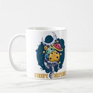Caneca De Café Futuro Astronauta Feito Para Um Astr Astronauta Ex