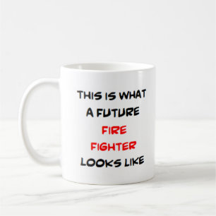 Caneca De Café futuro bombeiro
