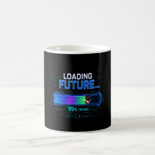 Caneca De Café Futuro Carregando: Graduação da Turma de 2026