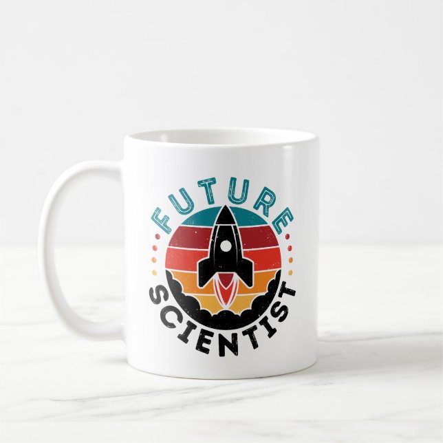 Caneca De Café Futuro Cientista (Esquerda)