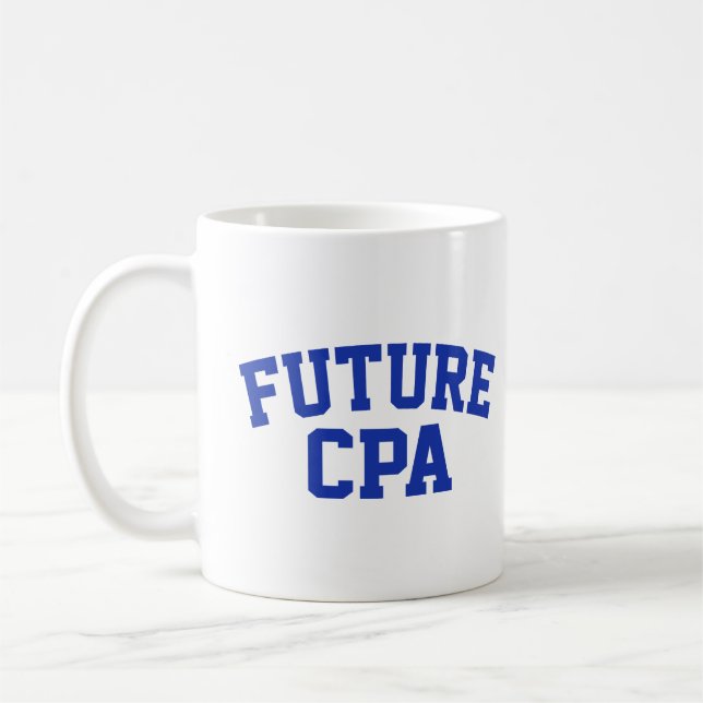 Caneca De Café Futuro CPA Contabilista (Esquerda)