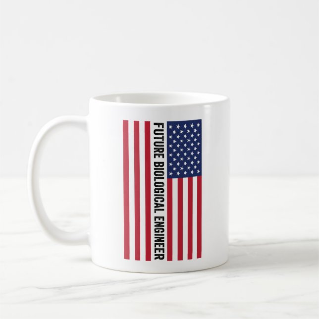 Caneca De Café Futuro Engenheiro Biológico (Esquerda)
