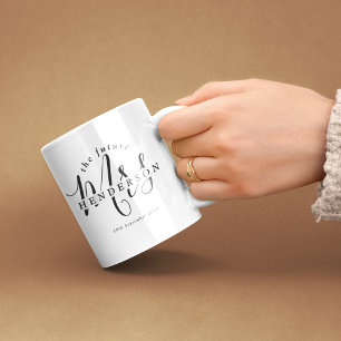 Caneca De Café Futuro Estilo Sra. Noivado