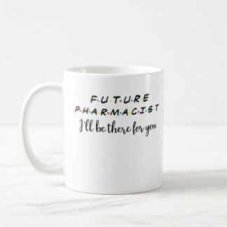 Caneca De Café Futuro Farmacêutico, Estudante de Farmácia, Escola