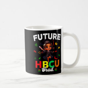 Caneca De Café Futuro Graduado Hbcu Mês da História Negra Faculda