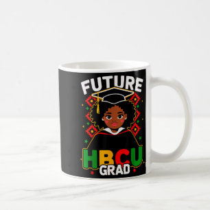 Caneca De Café Futuro graduado hbcu para meninas negras criança f