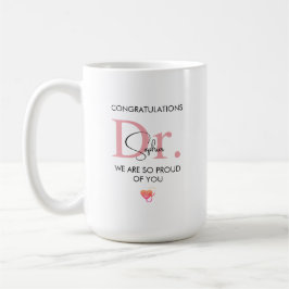 Caneca De Café Futuro Médico Nome Personalizado Estamos Muito Org