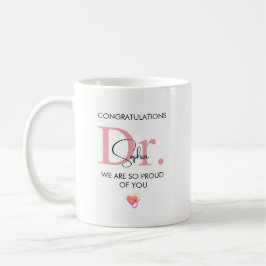 Caneca De Café Futuro Médico Nome Personalizado Estamos Muito Org
