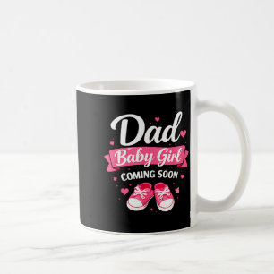 Caneca De Café Futuro pai de menina, pai de primeira viagem
