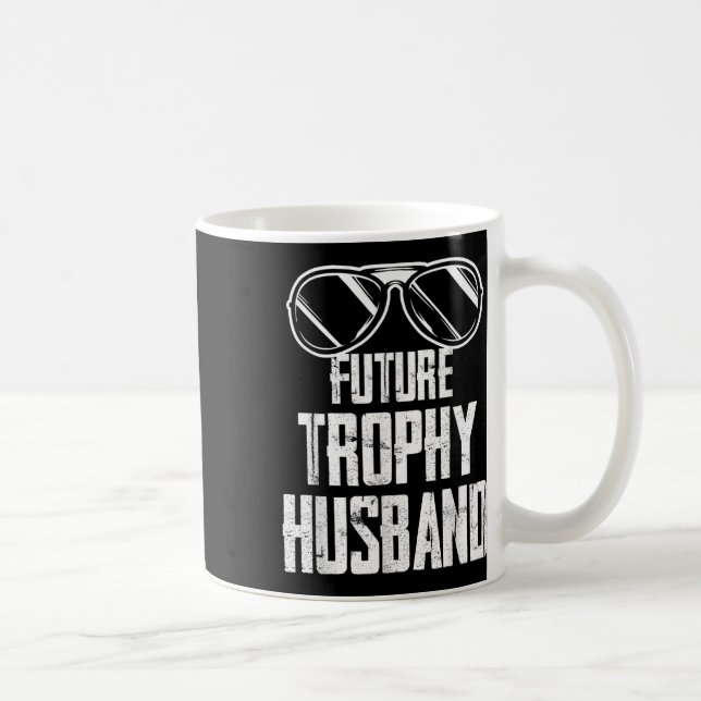 Caneca De Café Futuro Troféu Noivo Noivo Para Ser Marido Solteirã (Direita)