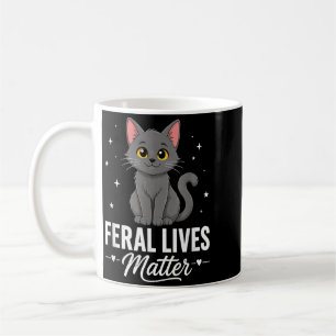 Caneca De Café Fvibesl Amante de Gato Engraçado Gatinho Fofo