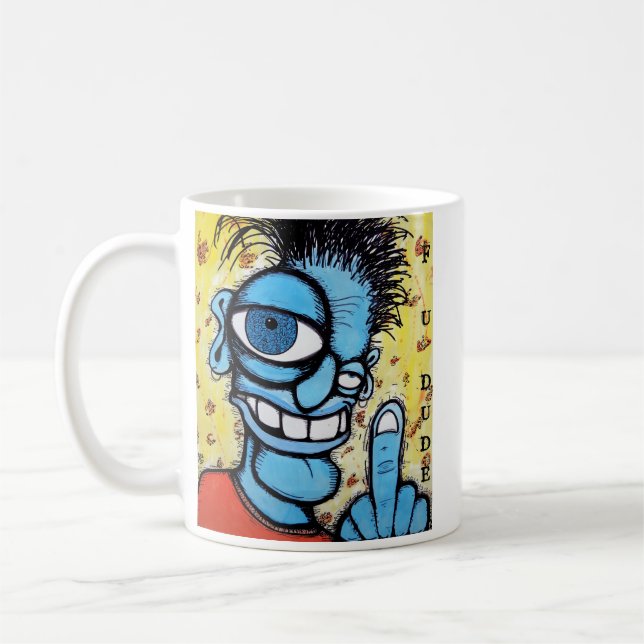 Caneca De Café fyoudude, JAGIII.com, GAJO de FU (Esquerda)