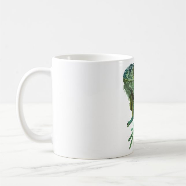Caneca De Café G é para Green Iguana (Esquerda)