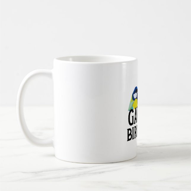 Caneca De Café G é para o Pássaro do Jardim (Esquerda)