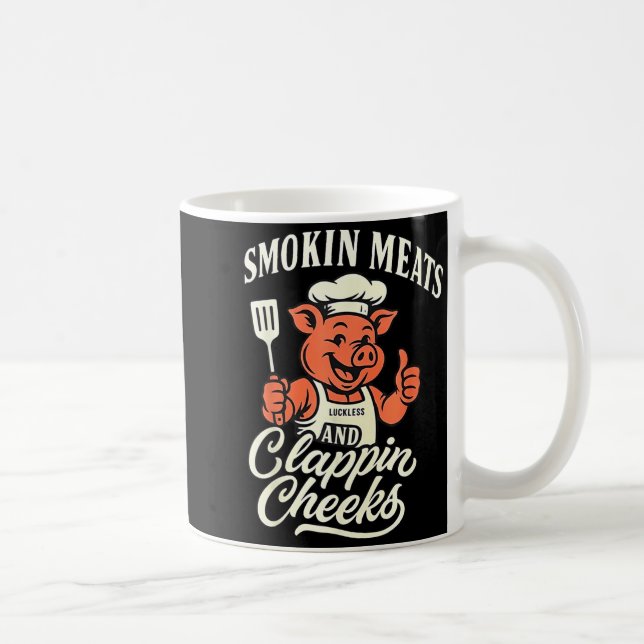 Caneca De Café G Smokin Meats Clapn Cheeks  (Direita)