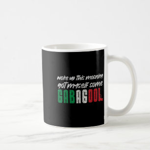 Caneca De Café Gabagool Orgulho Italiano Funny cita Columbus Day 
