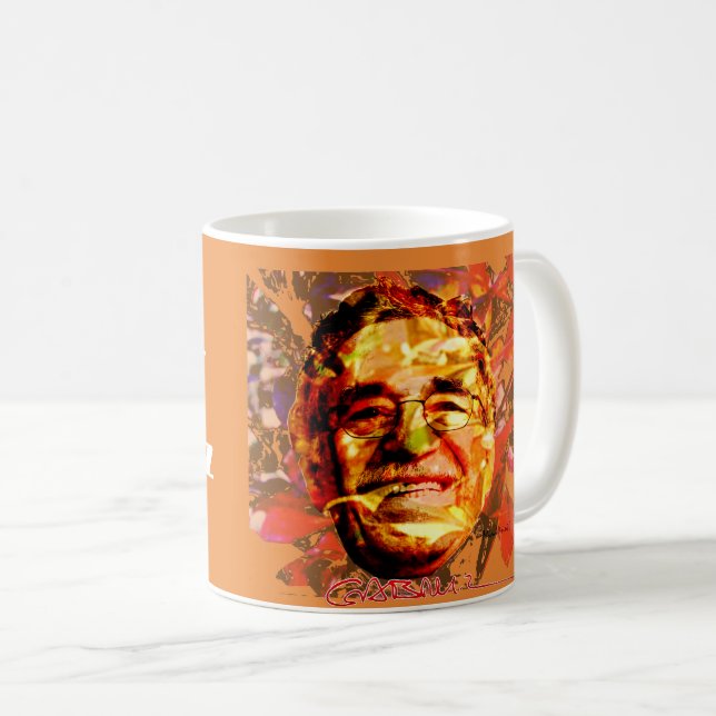 Caneca De Café Gabriel García Márquez (Frente Esquerda)