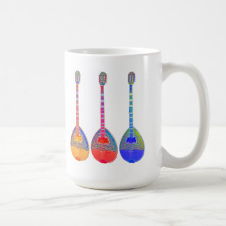 Caneca De Café GAD… ZOUKS!! Bouzoukis coloridos!