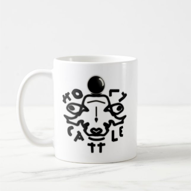 Caneca De Café Gado Sagrado (Esquerda)