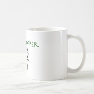 Caneca De Café Gafanhoto com símbolo "Zen"