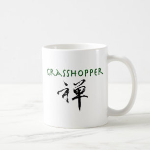 Caneca De Café Gafanhoto com símbolo "Zen"