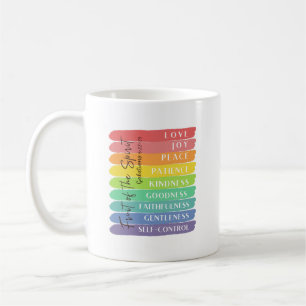 Caneca De Café Gálatas 5:22-23 Fruto do Espírito