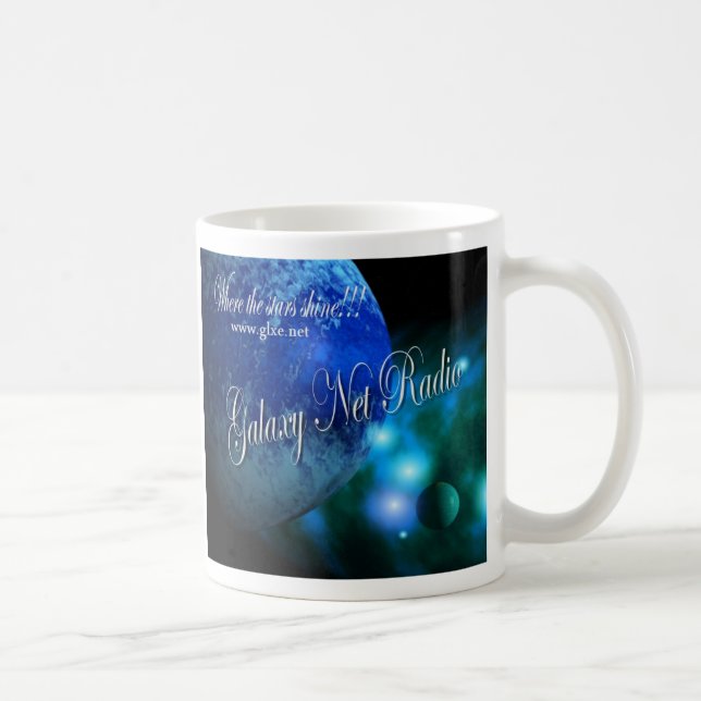 Caneca De Café Galáxia azul (Direita)