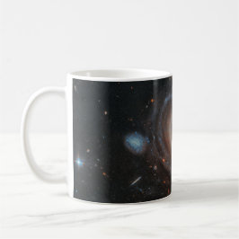 Caneca De Café Galáxia Bullseye do Telescópio Espacial Hubble